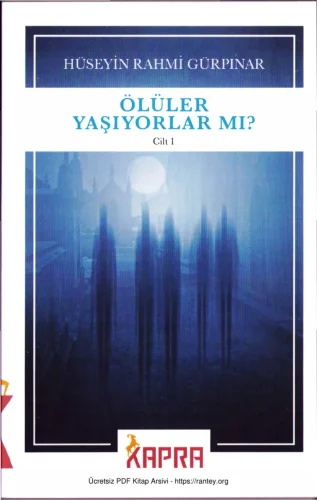 Gürpınar Ölüler Yaşıyorlar mı Cilt 1 2 Kapra Yayınları kitap kapağı