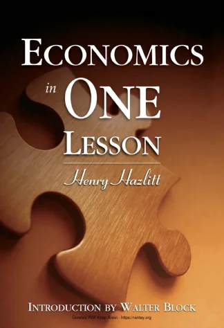 Economics in One Lesson kitap kapağı