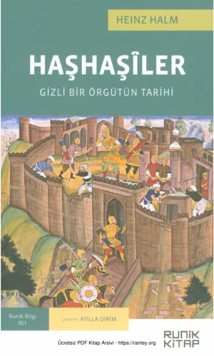 Haşhaşler Gizli Bir Örgütün Tarihi kitap kapağı