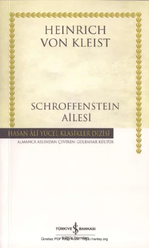 Schroffenstein Ailesi kitap kapağı
