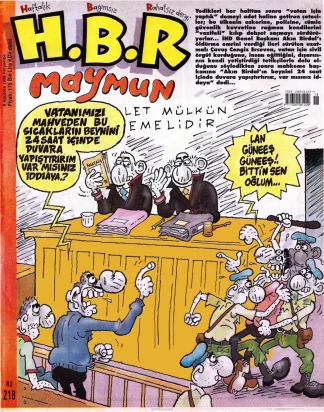 HBR Maymun Sayı 218 kitap kapağı