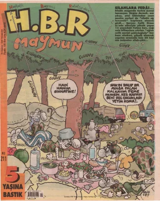 HBR Maymun Sayı 211 kitap kapağı
