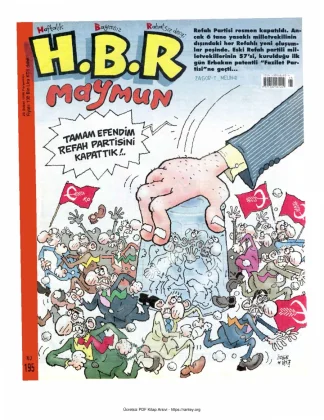 HBR Maymun Sayı 195 kitap kapağı