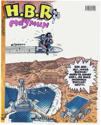 HBR Maymun Sayı 162 kitap kapağı