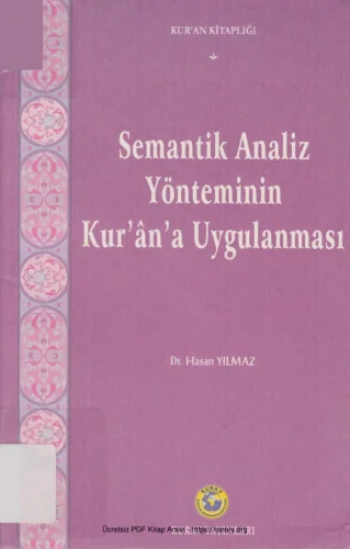Semantik Analiz Yönteminin Kurna Uygulanması Kurav Yayınları