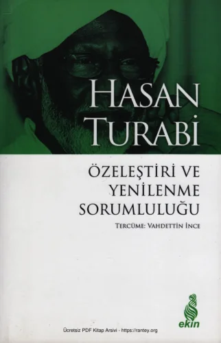 Özeleştiri ve Yenilenme Sorumluluğu Ekin Yayınları