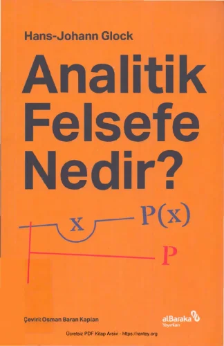 Analitik Felsefe Nedir kitap kapağı