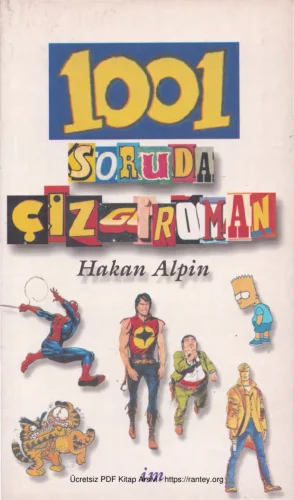 1001 Soruda Çizgi Roman İm Yayınları kitap kapağı