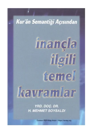 Kuran Semantiği Açısından İnançla İlgili Temel Kavramlar Çağlayan yayınları