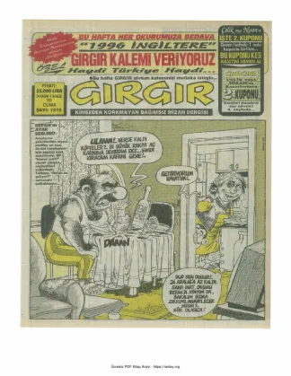 GırGır 1995 Sayı 1213 kitap kapağı