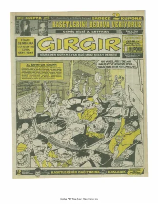GırGır 1995 Sayı 1212 kitap kapağı