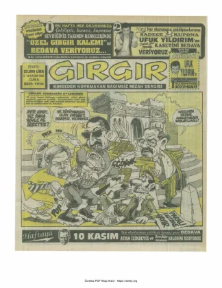 GırGır 1995 Sayı 1210 kitap kapağı