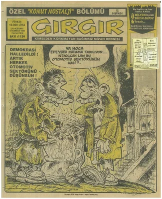GırGır 1994 Sayı 1139