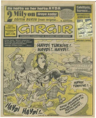 GırGır 1994 Sayı 1138