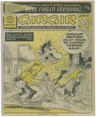 GırGır 1994 Sayı 1127