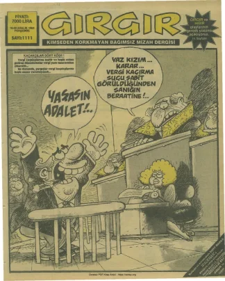GırGır 1993 Sayı 1111