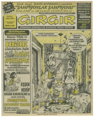 GırGır 1993 Sayı 1107
