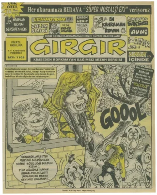 GırGır 1993 Sayı 1105