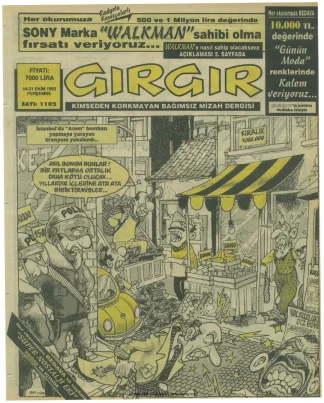 GırGır 1993 Sayı 1102