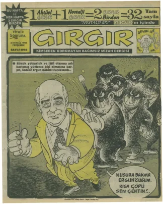 GırGır 1993 Sayı 1096