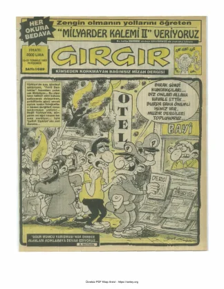 GırGır 1993 Sayı 1089