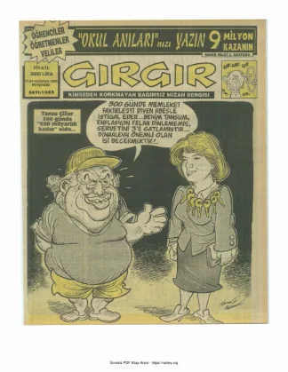 GırGır 1993 Sayı 1085 kitap kapağı
