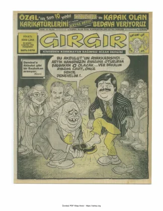 GırGır 1993 Sayı 1078 kitap kapağı