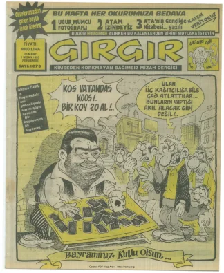 GırGır 1993 Sayı 1073