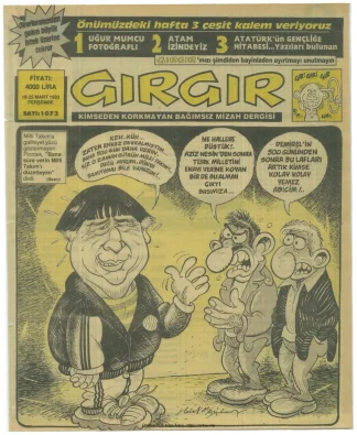 GırGır 1993 Sayı 1072