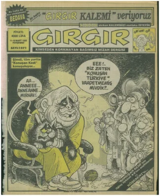 GırGır 1993 Sayı 1071 kitap kapağı