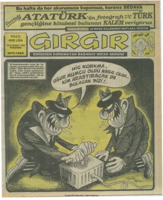 GırGır 1993 Sayı 1068 kitap kapağı