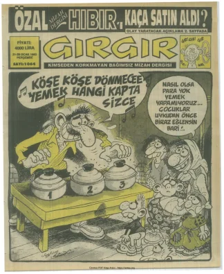 GırGır 1993 Sayı 1064 kitap kapağı