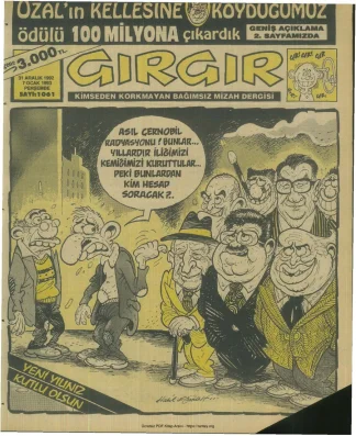 GırGır 1993 Sayı 1061