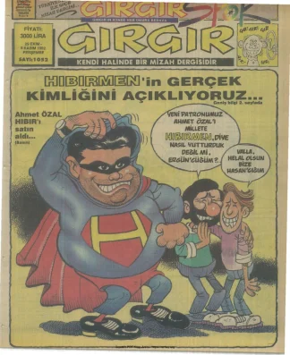 GırGır 1992 Sayı 1052