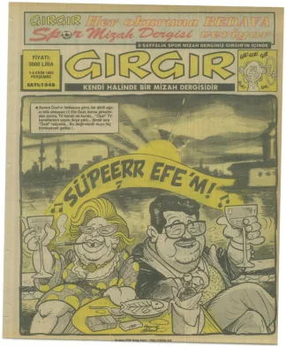 GırGır 1992 Sayı 1048
