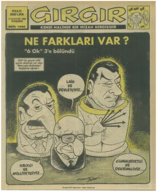 GırGır 1992 Sayı 1046
