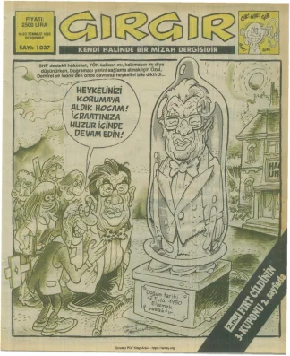 GırGır 1992 Sayı 1037