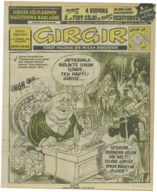 GırGır 1992 Sayı 1036