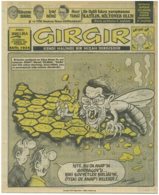 GırGır 1992 Sayı 1034