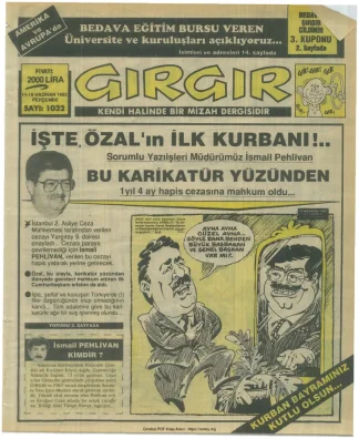 GırGır 1992 Sayı 1032
