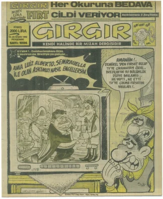 GırGır 1992 Sayı 1024