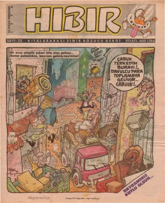 HıBıR Sayı 052 kitap kapağı