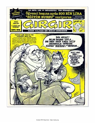 GırGır 1992 Sayı 1018 kitap kapağı