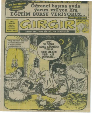 GırGır 1992 Sayı 1017 kitap kapağı