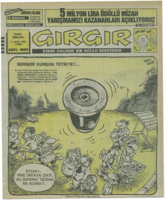 GırGır 1992 Sayı 1009 kitap kapağı