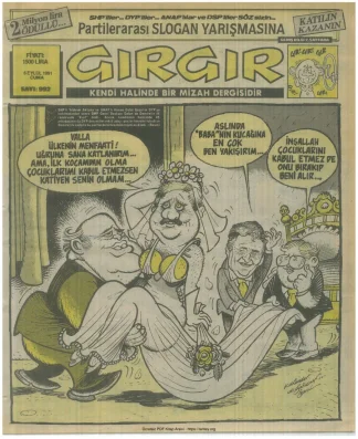 GırGır 1991 Sayı 992