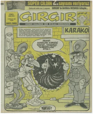 GırGır 1991 Sayı 1005 kitap kapağı