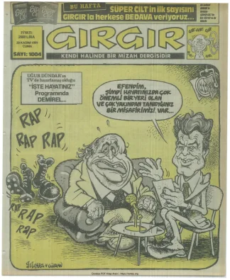 GırGır 1991 Sayı 1004 kitap kapağı