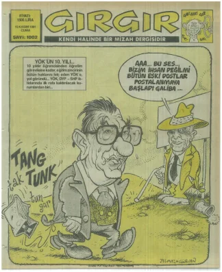 GırGır 1991 Sayı 1002 kitap kapağı