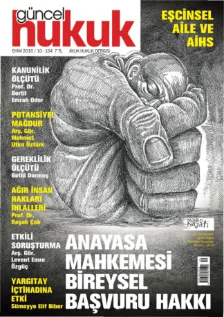 Güncel Hukuk Sayı 154 - Ekim 2016 kitap kapağı